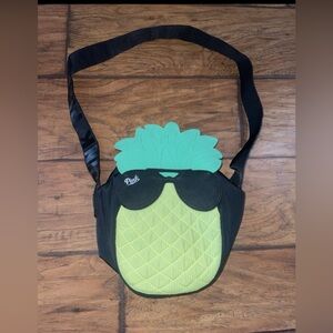 VICTORIAS  SECRET PINK PINEAPPLE COOLER LUNCH TOTE BAG purse